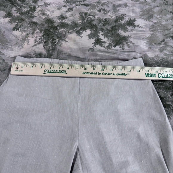 J jill Sz s stretch linen crop pant - Picture 3 of 15